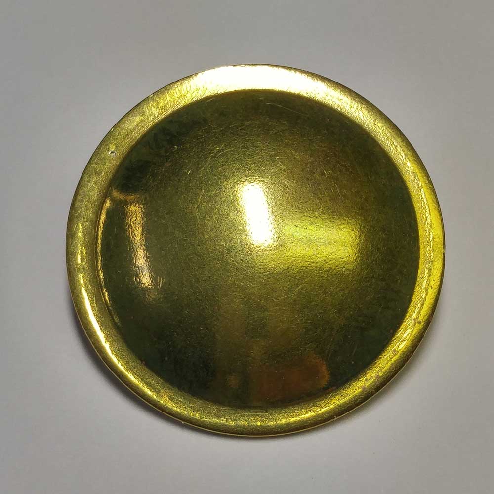 Flat, Brass, 25mm (1")