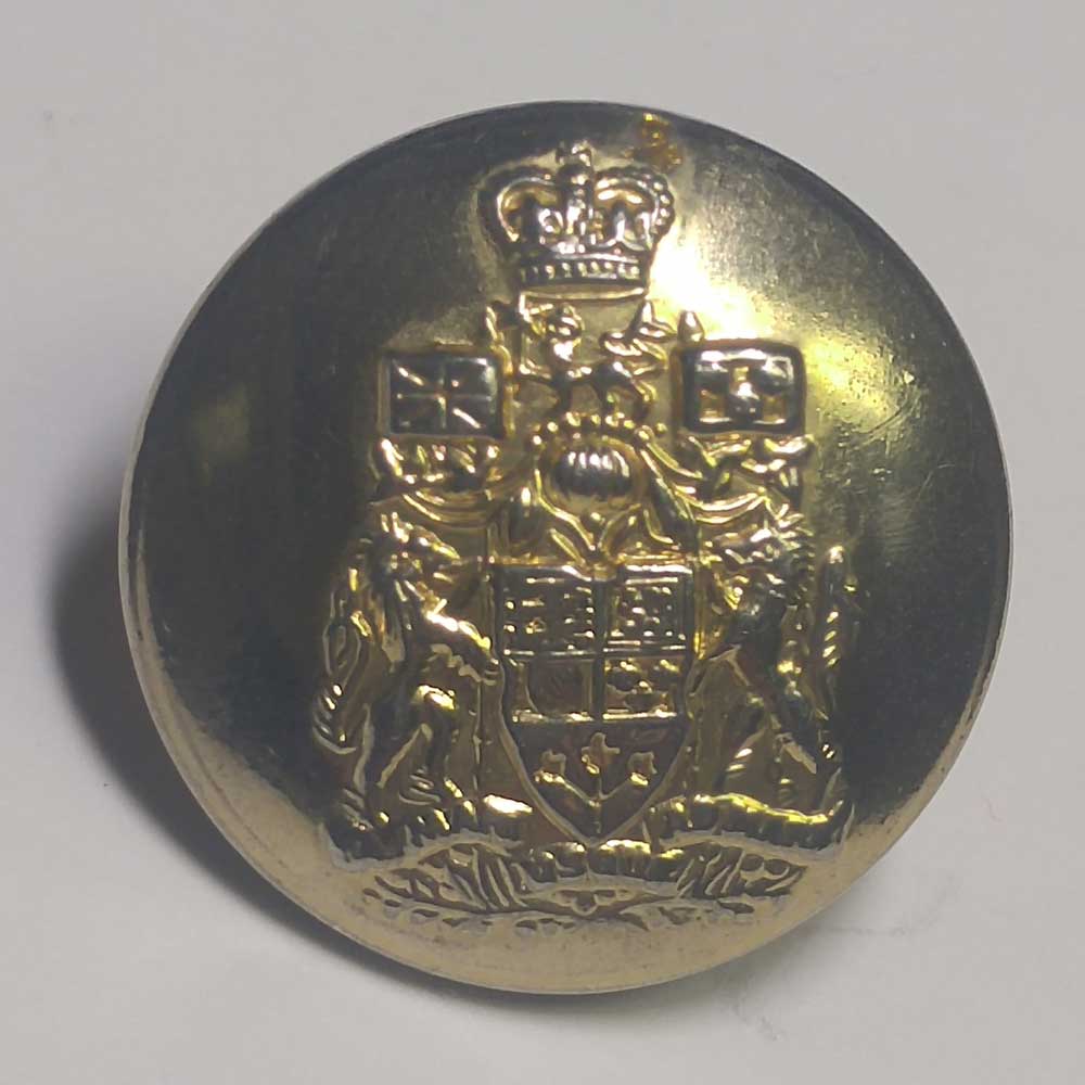 Canada, Coat of Arms, Gold, 7/8"