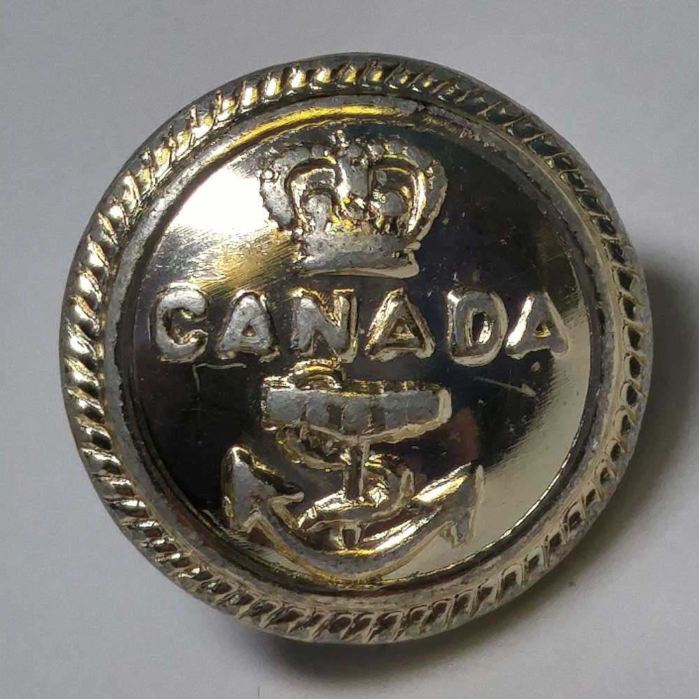 Canada, Naval, Silver, (19mm, 10/16")