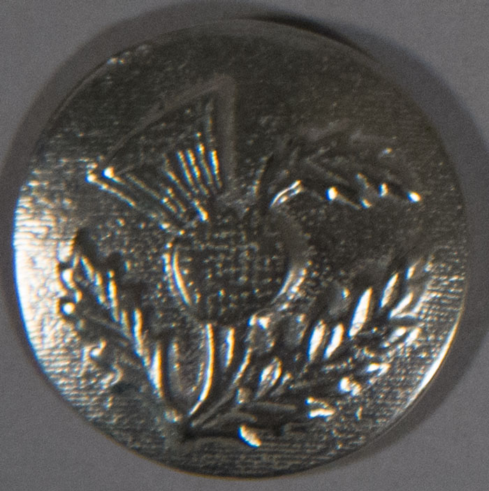 Thistle, Pewter, 25mm (1")