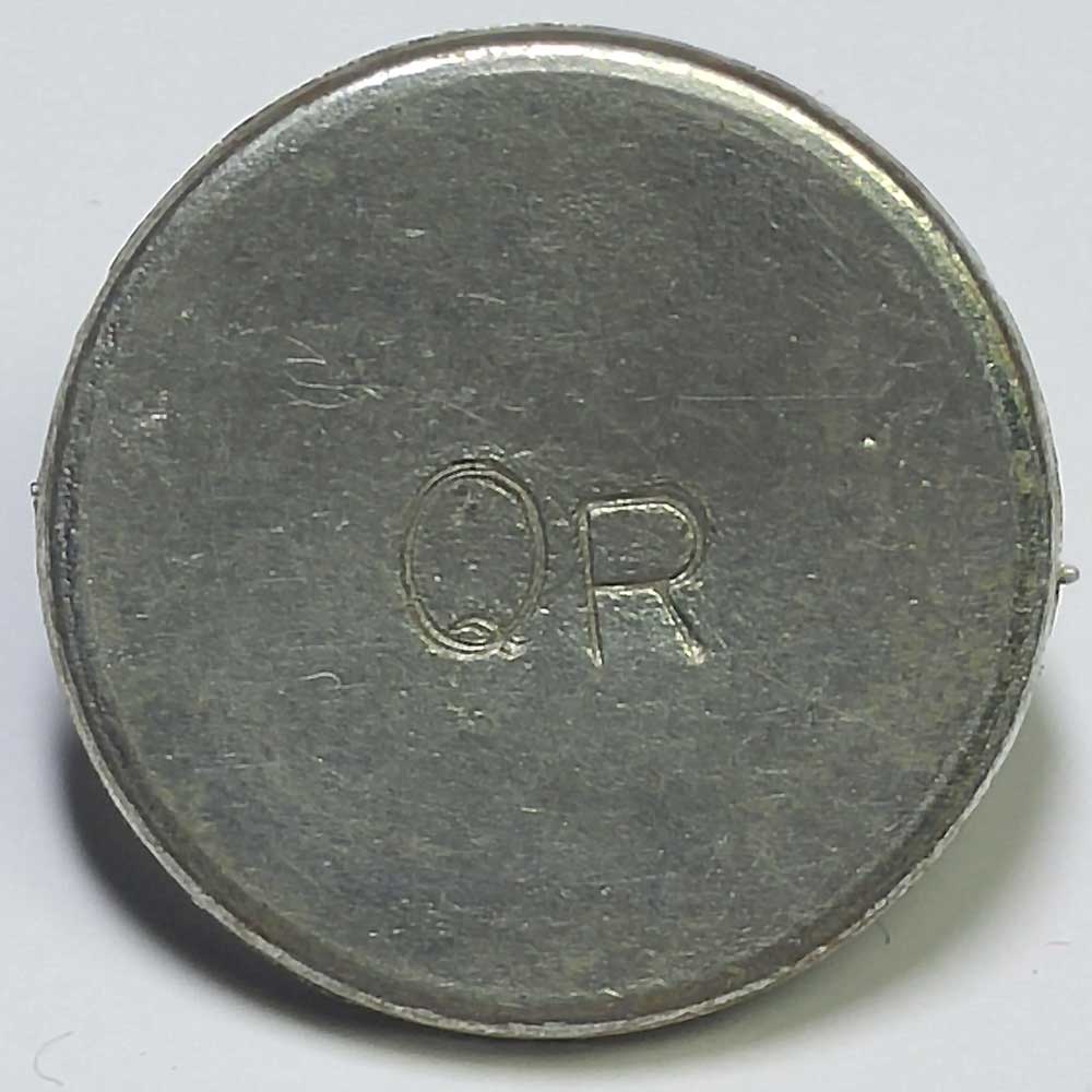 QR, Pewter, 25mm (1") - Click Image to Close