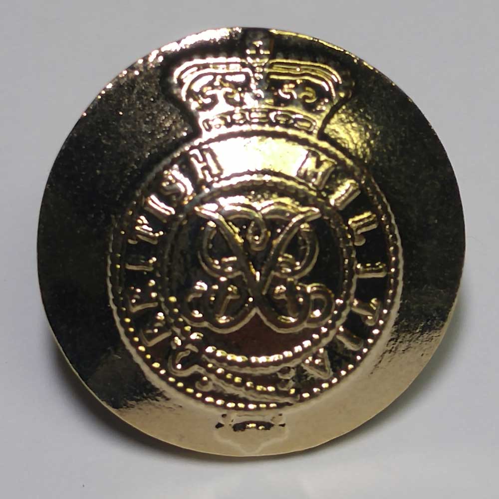 British Militia, Officer, Gold, 7/8" - Click Image to Close