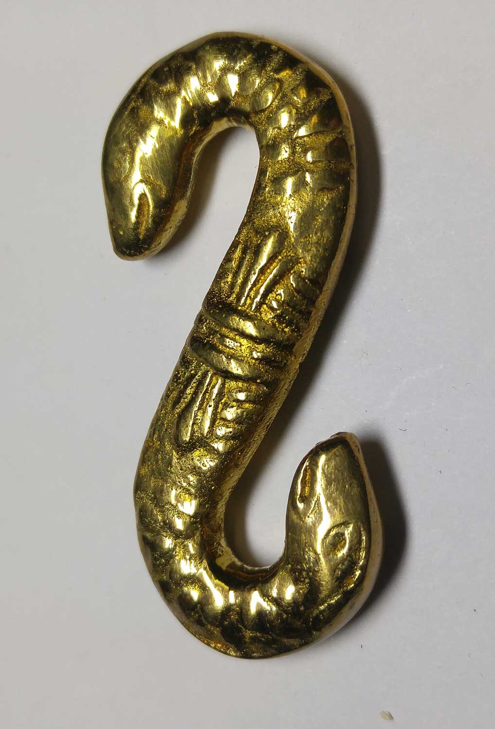 Snake, Gold, for Snake Buckles - Click Image to Close
