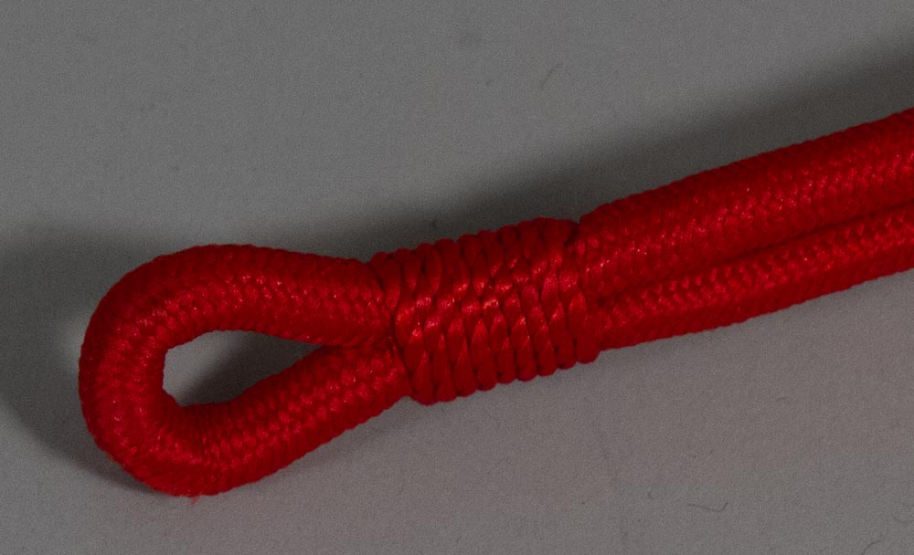 Drag Rope: Drum, Red - Click Image to Close