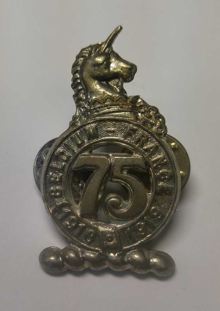 Badge - Right Hand Collar - Toronto Scottish Regiment
