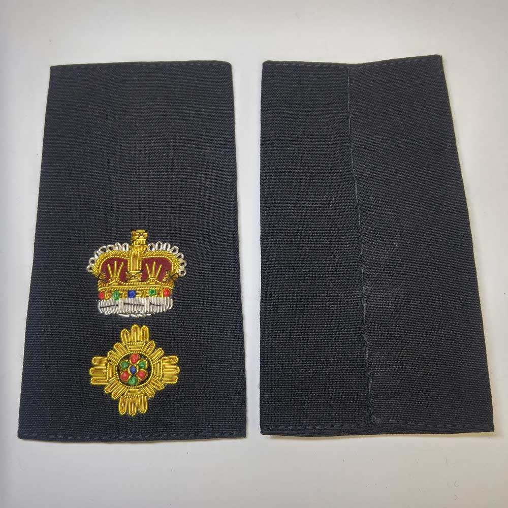 Shoulder Board: Police, Staff Superintendent, (Soft), 4-1/4 " - Click Image to Close