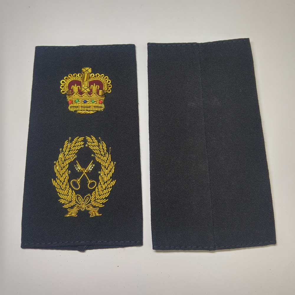 Shoulder Board,Supply Tech, Crown, (Soft), 4-1/4" - Click Image to Close