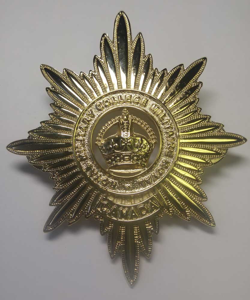 Plate: Helmet, Royal Military College, Canada