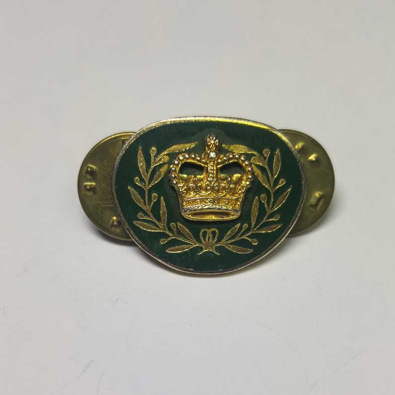 Lapel Pin: Crown & Wreath, Master Warrant Officer