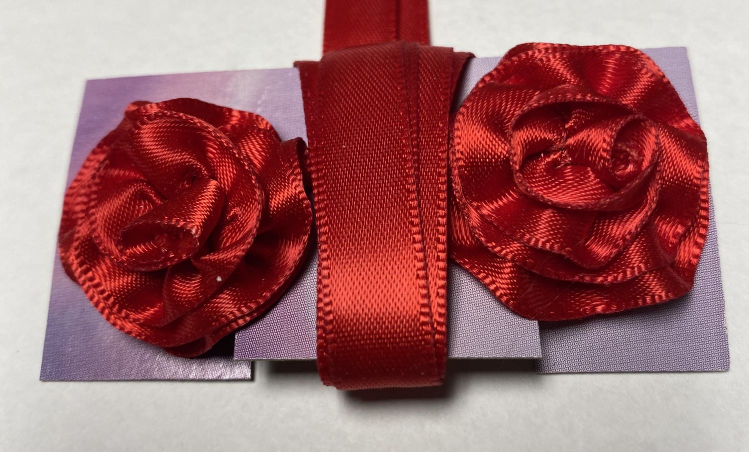 Gorget Rosette, Red (image for) Gorget Rosette, Red