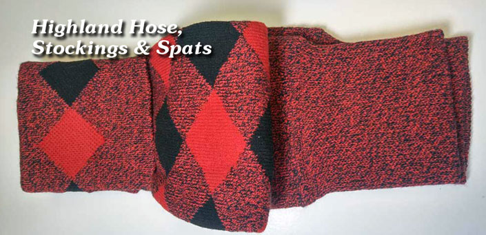 Highland Hose, Stockings & Spats